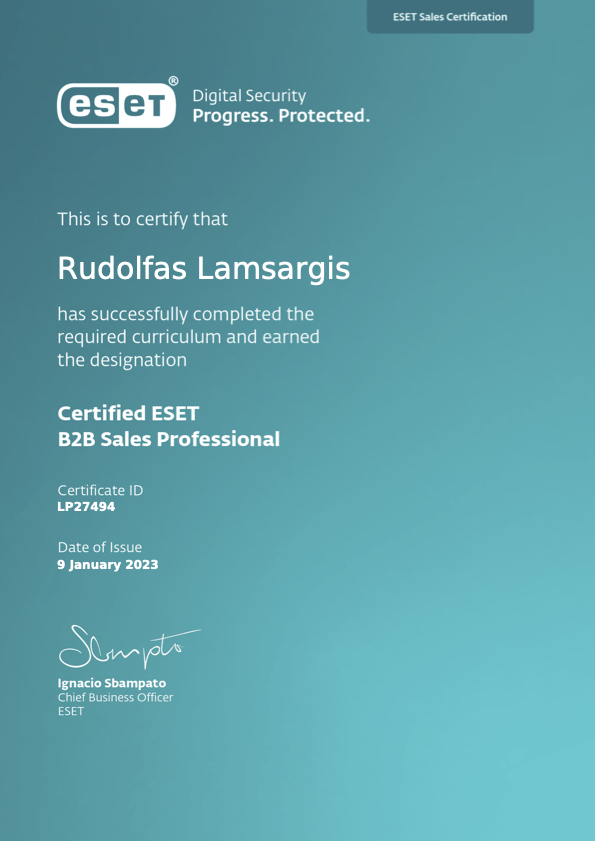 Rudolfo eset_certifikatas