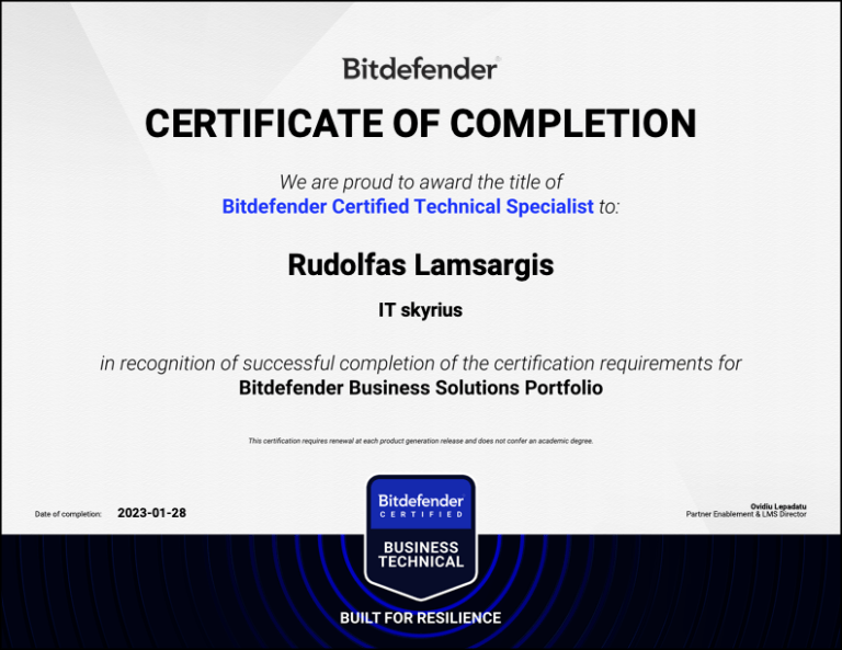 Rudolfas_Bitdefender